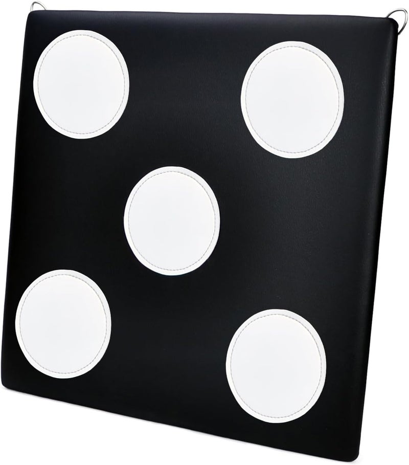 FEFOSAEP Leather Square Fencing Target - Fencing Practice Target for Foil Saber Epee and Hema - Self-Training Auxiliary Fencing Equipment for Fencer - Image 1